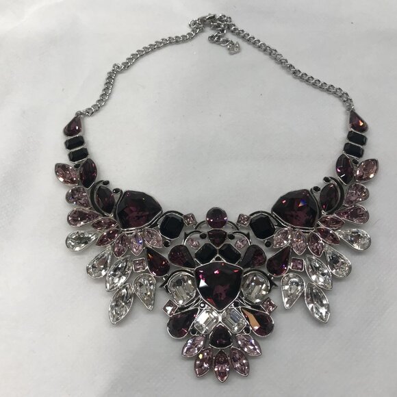 New in Box Genuine Swarovski Impulse Crystal Large Necklace Miranda Kerr 5152821 - Picture 8 of 10